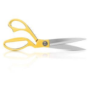 High Performance Sewing Scissors 8 Inch - Professional Gold Cutter Scissors Made of Stainless Steel